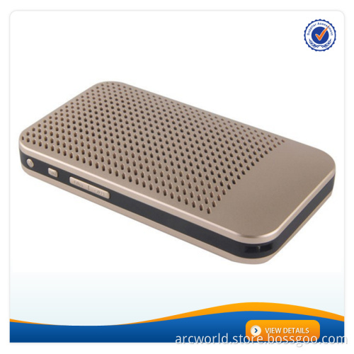 AWC929 Fashion Design 5000mAh high quality multifunction cheap bluetooth speaker with power bank